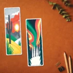 Landscape Art Bookmarks scenic beauty natural vistas premium quality reading accessories artistic design By Hyper Lovely Studio