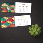 Building City Art Calendar architectural beauty metropolitan skylines premium quality urban design planning By Hyper Lovely Studio