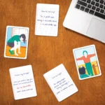 Gym Challenge Cards 30-card fitness workout set exercise motivation health wellness accessories By Hyper Lovely Studio