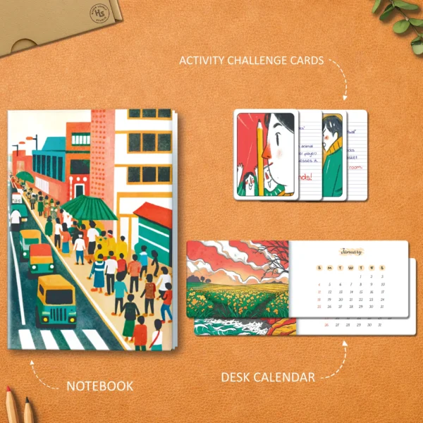 Honor success with our premium gift box for men featuring artistic stationery and stylish accents — a refined tribute to achievement and excellence.