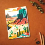 Notebook with cinematic wide design. By Hyper Lovely Studio.