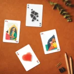 Indian Art Playing Cards 52-card deck cultural heritage traditional motifs premium quality artistic expression By Hyper Lovely Studio